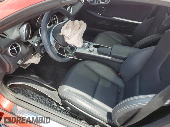 2016 Mercedes-Benz SLK 300 with VIN WDDPK3JA8GF115508, listed as a Copart auction lot 54140375 with 48,929 mi miles and Salvage title. Bid and sale history available at DreamBid. Image 7.