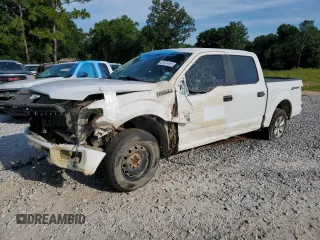 2020 Ford F-150 XL with VIN 1FTEW1CB4LKD41983, listed as a Copart auction lot 57474095 with 128,360 mi miles and Salvage title. Bid and sale history available at DreamBid. Image 1.
