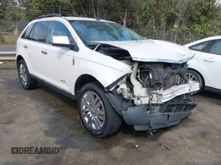 2010 Lincoln MKX with VIN 2LMDJ6JC9ABJ12354, listed as a IAAI auction lot 41802038 with 292,037 mi miles. Bid and sale history available at carsss.com. Image 1.
