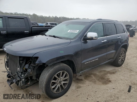 2015 Jeep Grand Cherokee Limited with VIN 1C4RJEBG4FC677930, listed as a Copart auction lot 85300694 with 200,180 mi miles and Salvage Title. Bid and sale history available at carsss.com. Image 1.