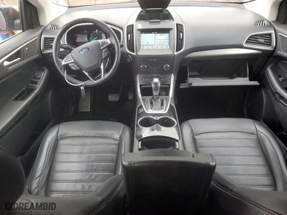 2018 Ford Edge SEL with VIN 2FMPK4J82JBB78587, listed as a Copart auction lot 52017595 with 179,536 mi miles and Clean Title. Bid and sale history available at carsss.com. Image 8.