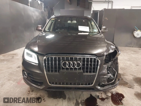 2015 Audi Q5 Premium Plus with VIN WA1LFAFP5FA029478, listed as a IAAI auction lot 41514901 with 133,150 mi miles. Bid and sale history available at carsss.com. Image 13.