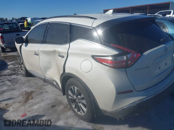 2018 Nissan Murano S z VIN 5N1AZ2MG1JN186452, wystawiony jako IAAI lot #41624069 z przebiegiem 163 725 mil mil oraz . Historia ofert i sprzedaży dostępna na DreamBid. Obrazek 3.