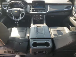 2022 Chevrolet Suburban Premier with VIN 1GNSCFKD6NR158050, listed as a Copart auction lot 72939134 with 48,458 mi miles and Salvage title. Bid and sale history available at DreamBid. Image 8.