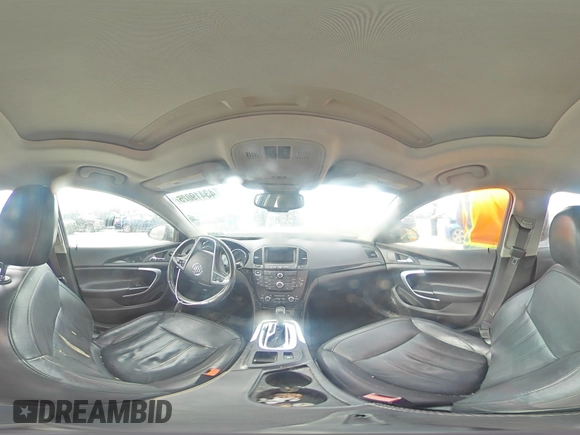 2012 Buick Regal Turbo Premium 1 with VIN 2G4GS5EV4C9213498, listed as a Copart auction lot 43419025 with Not Provided miles and Salvage Title. Bid and sale history available at DreamBid. Image 13.