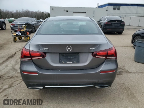 2019 Mercedes-Benz A 220 with VIN WDD3G4FB2KW031250, listed as a Copart auction lot 51075025 with 104,011 mi miles and Salvage Title. Bid and sale history available at DreamBid. Image 6.