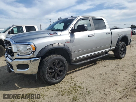 2022 Ram 2500 Big Horn with VIN 3C6UR5DL0NG253497, listed as a Copart auction lot 48236565 with 114,108 mi miles and Salvage Title. Bid and sale history available at carsss.com. Image 1.