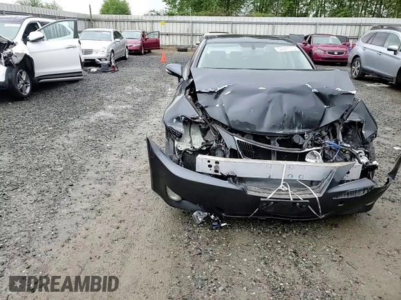 2010 Lexus IS 350 with VIN JTHBE5C2XA2017476, listed as a Copart auction lot 55047375 with 113,988 mi miles and Salvage Title. Bid and sale history available at DreamBid. Image 14.