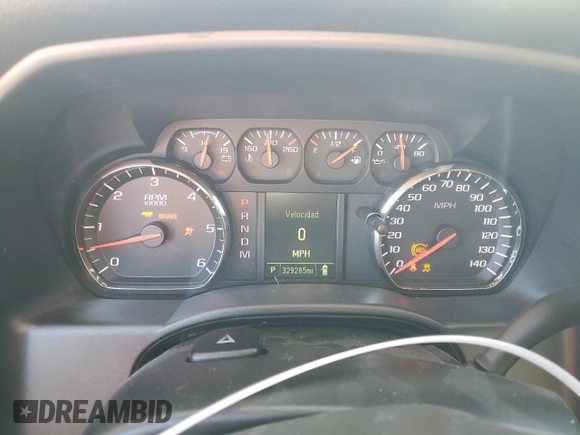 2016 Chevrolet Silverado 1500 LS with VIN 1GCVKNEC5GZ125355, listed as a Copart auction lot 86126464 with 329,285 mi miles and Salvage Title. Bid and sale history available at carsss.com. Image 9.