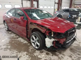 2014 Ford Fusion SE with VIN 3FA6P0H75ER109929, listed as a IAAI auction lot 41854600 with 124,957 mi miles. Bid and sale history available at carsss.com. Image 1.