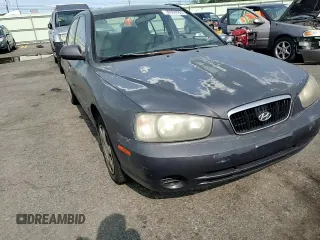 2002 Hyundai Elantra GLS with VIN KMHDN45D22U384067, listed as a Copart auction lot 59384065 with 131,236 mi miles and Salvage title. Bid and sale history available at DreamBid. Image 14.