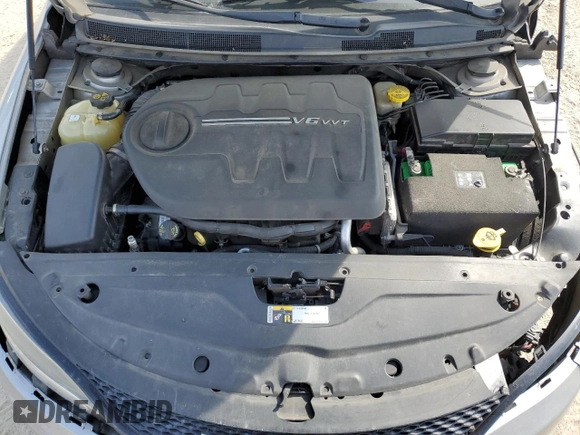 2016 Chrysler 200 S with VIN 1C3CCCBG3GN161105, listed as a Copart auction lot 47258675 with 188,367 mi miles and Salvage Title. Bid and sale history available at carsss.com. Image 12.
