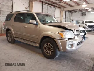 2007 Toyota Sequoia SR5 with VIN 5TDZT34AX7S293240, listed as a IAAI auction lot 41607346 with Not Provided miles. Bid and sale history available at carsss.com. Image 1.