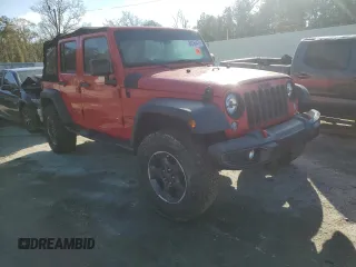 2018 Jeep Wrangler JK Unlimited Sport S with VIN 1C4BJWDG2JL899265, listed as a Copart auction lot 85165474 with 102,619 mi miles and Salvage Title. Bid and sale history available at carsss.com. Image 4.