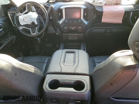 2021 Chevrolet Silverado 1500 RST with VIN 1GCUYEET1MZ356839, listed as a Copart auction lot 43963905 with 53,608 mi miles and Salvage Title. Bid and sale history available at carsss.com. Image 8.
