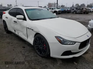 2016 Maserati Ghibli z VIN ZAM57XSA2G1175656, wystawiony jako Copart lot #44798125 z przebiegiem 105 496 mil mil oraz Szkody całkowita. Historia ofert i sprzedaży dostępna na DreamBid. Obrazek 4.