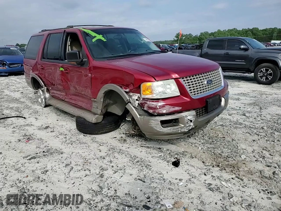 2004 Ford Expedition Eddie Bauer with VIN 1FMRU17W54LA08333, listed as a Copart auction lot 54800935 with 273,418 mi miles and Salvage title. Bid and sale history available at DreamBid. Image 14.