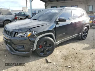 2019 Jeep Compass Altitude with VIN 3C4NJCBBXKT782364, listed as a Copart auction lot 87675935 with 89,121 mi miles and Salvage Title. Bid and sale history available at carsss.com. Image 1.