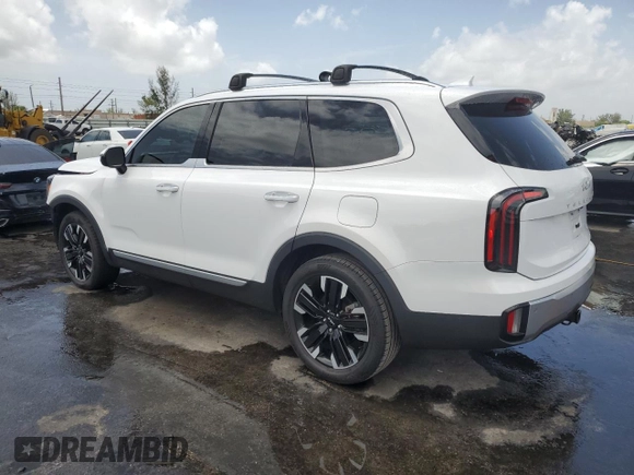 2023 Kia Telluride SX z VIN 5XYP54GC5PG334276, wystawiony jako Copart lot #60666075 z przebiegiem 44 447 mil mil oraz Szkoda całkowita • Salvage title. Historia ofert i sprzedaży dostępna na DreamBid. Obrazek 2.