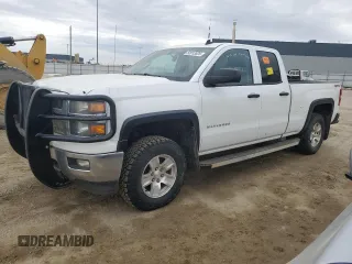2014 Chevrolet Silverado 1500 LT with VIN 1GCVKREC8EZ345836, listed as a Copart auction lot 52013525 with 222,834 mi miles and Clean Title. Bid and sale history available at carsss.com. Image 1.