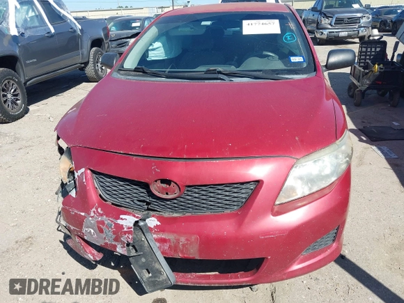 2010 Toyota Corolla with VIN 1NXBU4EE5AZ225593, listed as a IAAI auction lot 41774657 with 265,420 mi miles. Bid and sale history available at carsss.com. Image 12.