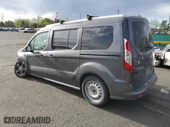 2016 Ford Transit Connect XLT with VIN NM0GE9F73G1284833, listed as a Copart auction lot 54872305 with 168,256 mi miles and Salvage title. Bid and sale history available at DreamBid. Image 2.