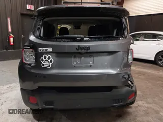 2016 Jeep Renegade Latitude with VIN ZACCJBBT7GPD01219, listed as a IAAI auction lot 41806111 with 100,807 mi miles. Bid and sale history available at carsss.com. Image 16.