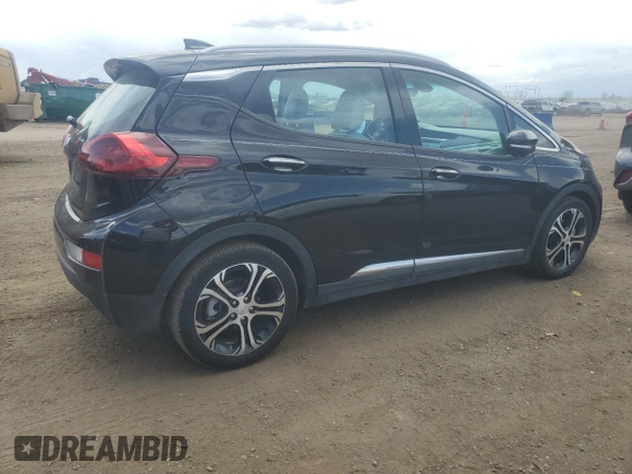 2020 Chevrolet Bolt EV Premier with VIN 1G1FZ6S03L4121787, listed as a Copart auction lot 53263015 with 25,227 mi miles and Clean title. Bid and sale history available at DreamBid. Image 3.