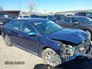 2015 Hyundai Sonata Sport with VIN 5NPE34AF2FH103391, listed as a IAAI auction lot 41694178 with 77,439 mi miles and . Bid and sale history available at DreamBid. Image 1.