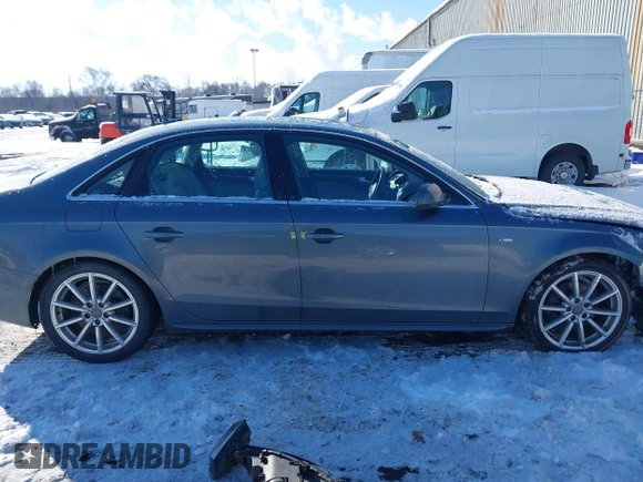 2015 Audi A4 Premium Plus with VIN WAUFFAFL6FN004207, listed as a IAAI auction lot 41639153 with 62,409 mi miles. Bid and sale history available at carsss.com. Image 14.