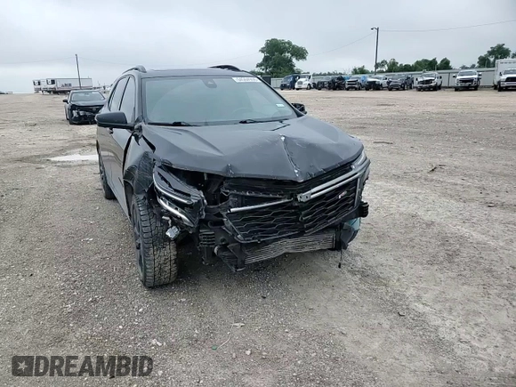 2022 Chevrolet Equinox RS with VIN 2GNAXWEVXN6129005, listed as a Copart auction lot 54504955 with 56,230 mi miles and Salvage title. Bid and sale history available at DreamBid. Image 15.