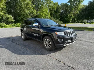 2014 Jeep Grand Cherokee Limited with VIN 1C4RJFBG1EC211182, listed as a Copart auction lot 64019055 with 169,801 mi miles and Clean title. Bid and sale history available at DreamBid. Image 1.