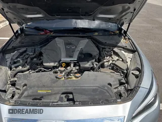 2018 Infiniti Q50 Luxe with VIN JN1EV7AP6JM350970, listed as a Copart auction lot 65393755 with 108,287 mi miles and Clean title. Bid and sale history available at DreamBid. Image 7.