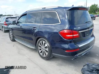 2019 Mercedes-Benz GLS 450 z VIN 4JGDF6EE7KB183097, wystawiony jako IAAI lot #42111696 z przebiegiem 93 572 mil mil oraz . Historia ofert i sprzedaży dostępna na DreamBid. Obrazek 3.