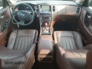 2011 Infiniti EX Journey with VIN JN1AJ0HR9BM854567, listed as a Copart auction lot 55018855 with 129,039 mi miles and Salvage title. Bid and sale history available at DreamBid. Image 8.