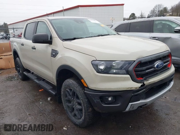 2022 Ford Ranger XL with VIN 1FTER4FHXNLD42710, listed as a IAAI auction lot 41553725 with 14,079 mi miles. Bid and sale history available at carsss.com. Image 1.
