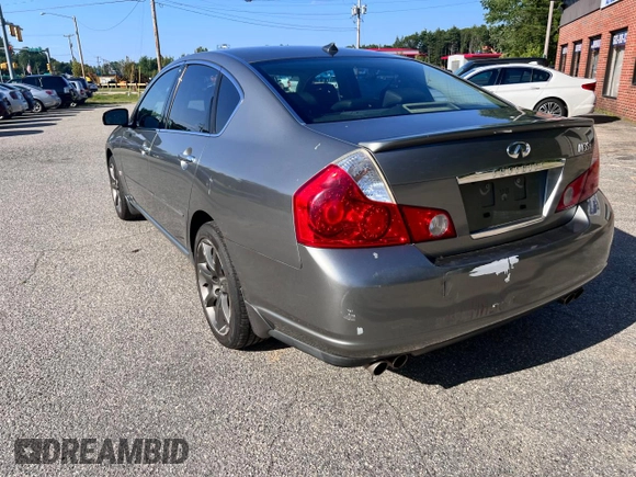 2007 Infiniti M x with VIN JNKAY01F37M455622, listed as a Copart auction lot 63004285 with 207,436 mi miles and Clean title. Bid and sale history available at DreamBid. Image 3.
