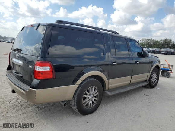 2011 Ford Expedition EL XLT with VIN 1FMJK1H5XBEF48674, listed as a Copart auction lot 77791884 with 118,406 mi miles and Salvage Title. Bid and sale history available at carsss.com. Image 3.