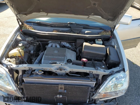 2002 Lexus RX 300 with VIN JTJGF10U320124642, listed as a Copart auction lot 84266434 with 184,985 mi miles and Salvage Title. Bid and sale history available at DreamBid. Image 12.