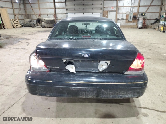 2004 Ford Crown Victoria Standard with VIN 2FAFP73WX4X136549, listed as a Copart auction lot 42196855 with 76,040 mi miles and Salvage Title. Bid and sale history available at carsss.com. Image 6.