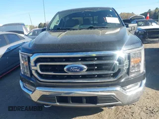 2021 Ford F-150 XL with VIN 1FTEW1EP9MFC67009, listed as a IAAI auction lot 41895221 with 55,417 mi miles. Bid and sale history available at carsss.com. Image 13.