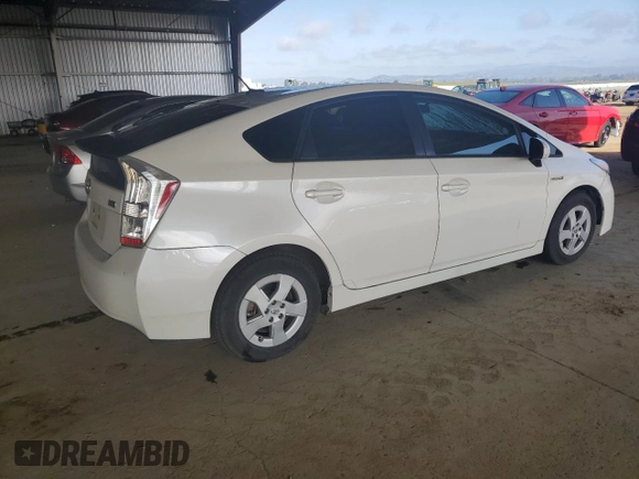 2011 Toyota Prius I with VIN JTDKN3DU0B5371562, listed as a Copart auction lot 54716925 with 171,830 mi miles and Salvage Title. Bid and sale history available at DreamBid. Image 3.