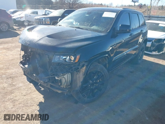 2019 Jeep Grand Cherokee Upland with VIN 1C4RJFAG6KC566619, listed as a IAAI auction lot 41356315 with 146,195 mi miles and . Bid and sale history available at DreamBid. Image 2.