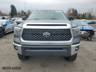 2018 Toyota Tundra 4WD SR with VIN 5TFUY5F14JX689816, listed as a Copart auction lot 89198265 with 141,315 mi miles and Salvage Title. Bid and sale history available at carsss.com. Image 5.