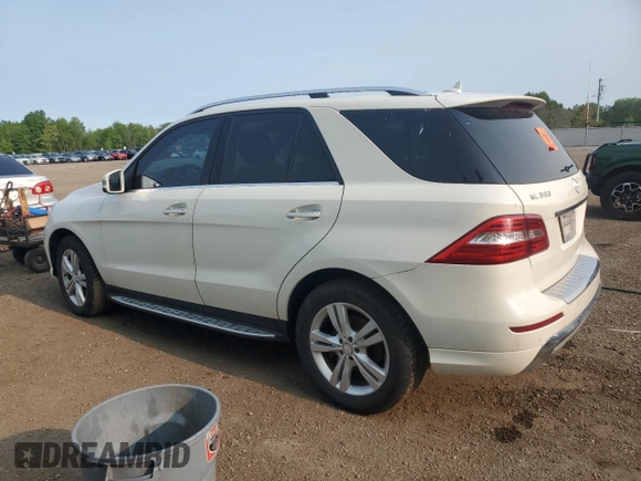 2013 Mercedes-Benz M 350 with VIN 4JGDA2EB7DA121124, listed as a Copart auction lot 59145665 with Not provided miles and Clean title. Bid and sale history available at DreamBid. Image 2.