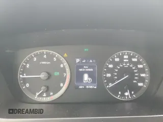 2017 Hyundai Sonata Sport with VIN 5NPE34AFXHH554068, listed as a Copart auction lot 87419144 with 157,351 mi miles and Salvage Title. Bid and sale history available at carsss.com. Image 9.