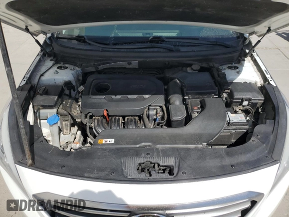 2016 Hyundai Sonata SE z VIN 5NPE24AF2GH346283, wystawiony jako Copart lot #56305965 z przebiegiem 129 887 mil mil oraz Szkoda całkowita • Salvage title. Historia ofert i sprzedaży dostępna na DreamBid. Obrazek 11.
