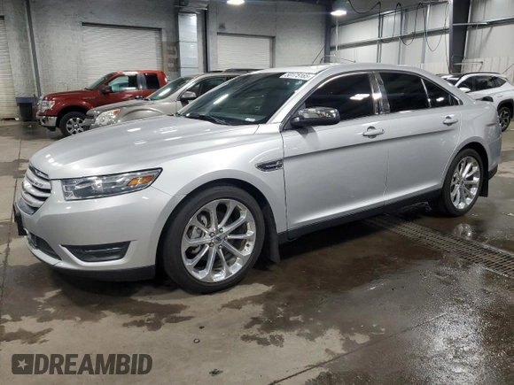 2014 Ford Taurus Limited with VIN 1FAHP2F80EG113121, listed as a Copart auction lot 50175165 with 124,749 mi miles and Salvage Title. Bid and sale history available at carsss.com. Image 1.