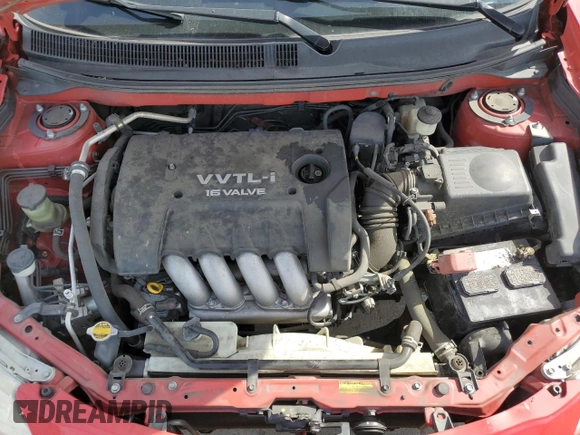 2006 Pontiac Vibe GT with VIN 5Y2SN65L76Z448997, listed as a Copart auction lot 57897854 with 131,498 mi miles and Salvage Title. Bid and sale history available at carsss.com. Image 12.