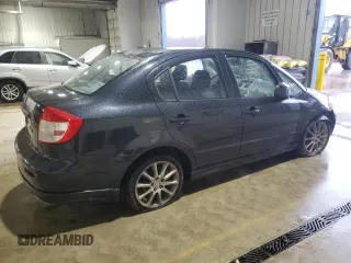 2008 Suzuki SX4 Convenience Pkg with VIN JS2YC415X85111297, listed as a Copart auction lot 47944255 with 95,003 mi miles and Salvage Title. Bid and sale history available at carsss.com. Image 3.